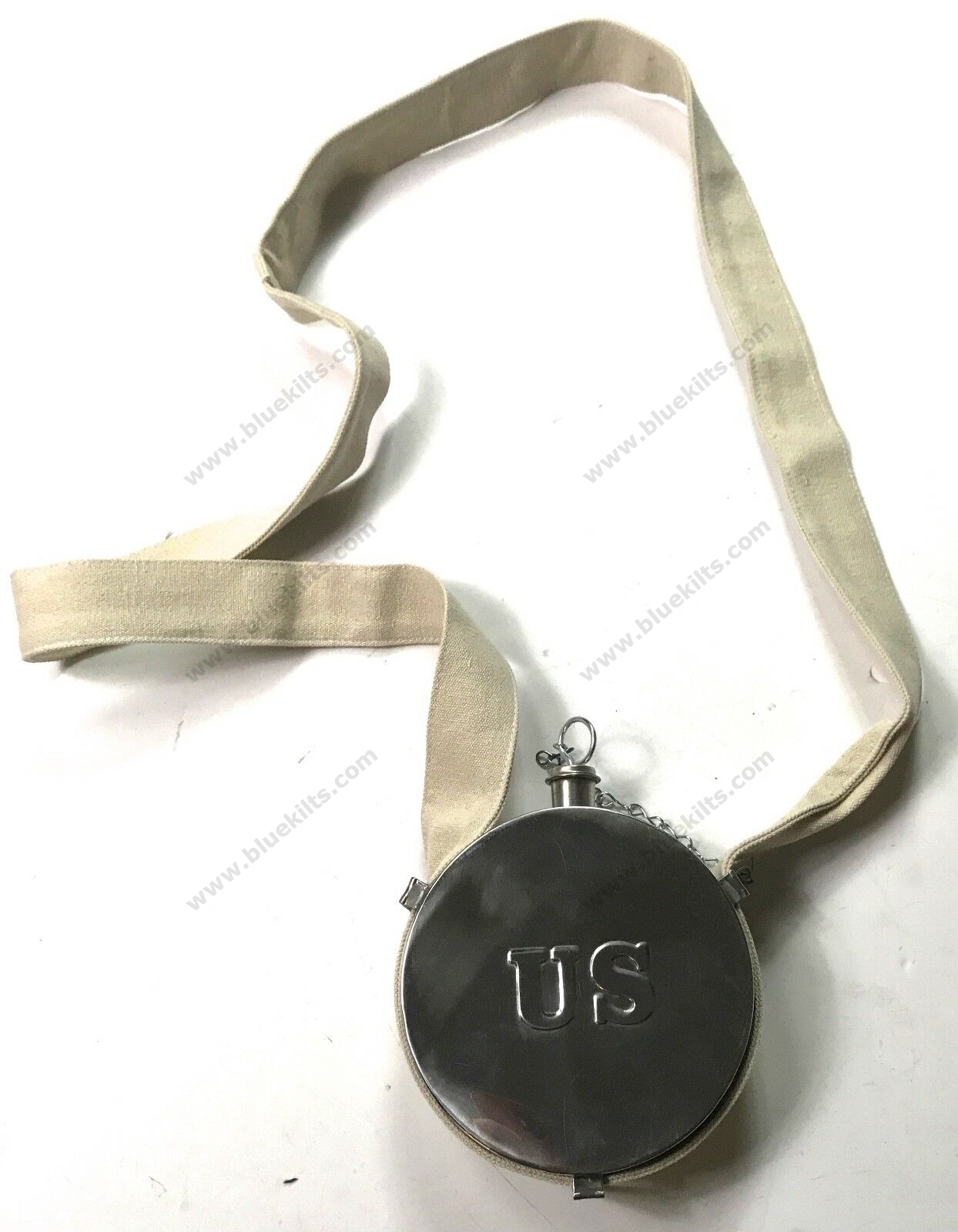 CIVIL WAR US UNION STAINLESS STEEL CANTEEN – Blue Kilts